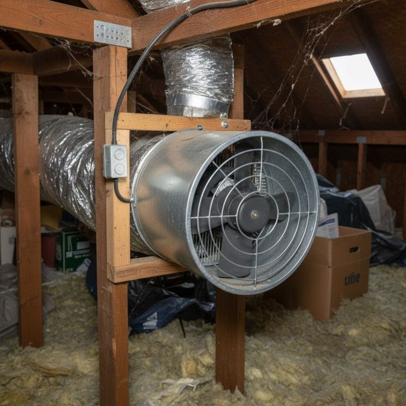 Attic Heating Installation