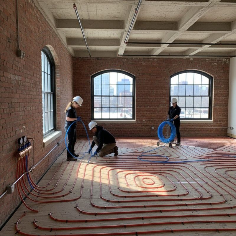 Floor Heating Installation