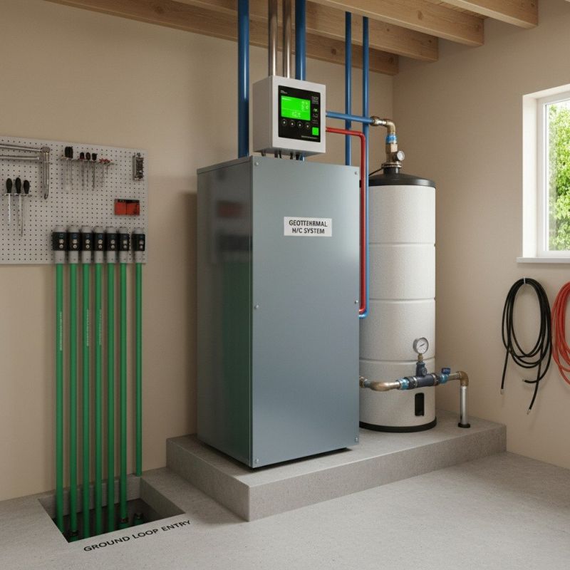 Geothermal Ac Installation